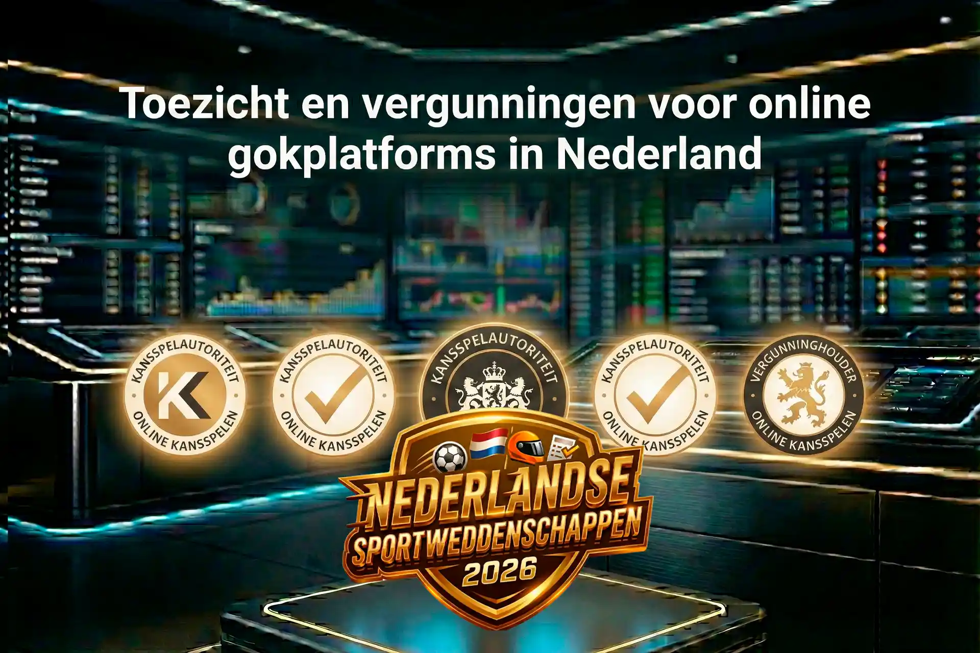 Het platform is gelicentieerd en veilig.